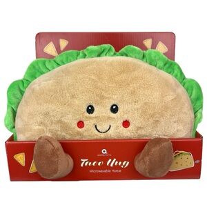 Aroma Home Microwavable Hottie Plush Taco Heat Therapy Stuffed Animal